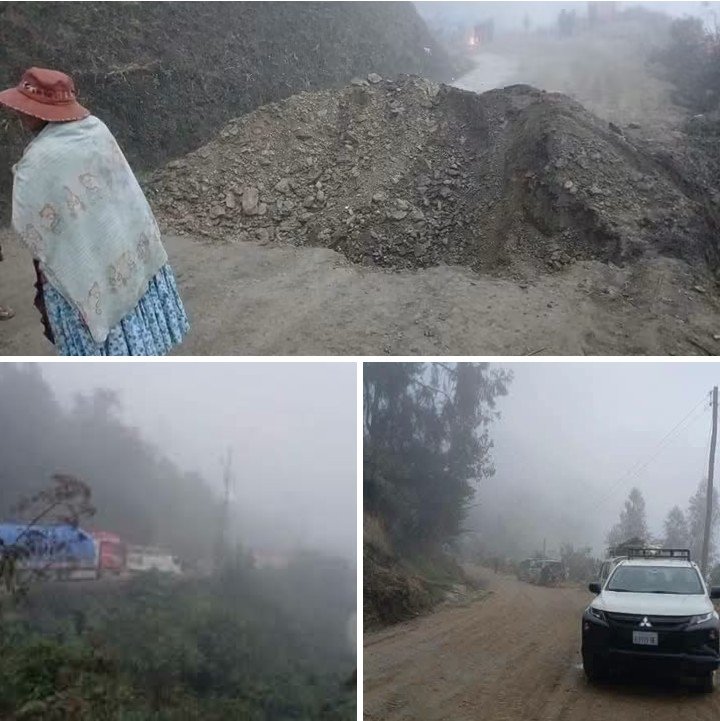 LaKarapancita's tweet photo. Qué fácil es hablar de lucha social cuando el hambre la pasa otro.

Qué fácil es hablar de reivindicaciones cuando las pérdidas las absorbe otro.

Qué fácil es bloquear caminos cuando el enfermo, el productor, el transportista y el trabajador son siempre otros.

Ahí tienen la imagen perfecta de lo que han convertido a #Bolivia : carreteras enterradas bajo tierra, regiones aisladas, familias perjudicadas y una economía destrozada.

Después vendrán los discursos, las excusas y los intentos de justificar lo injustificable.

Pero ninguna consigna política cambia una realidad simple: quien perjudica deliberadamente a miles de personas inocentes para imponer su voluntad, sabe exactamente el daño que está causando.

Mientras el gobierno del inútil @Rodrigo_PazP mirando para un lado, poblaciónes íntegras totalmente bloqueadas por criminales!!