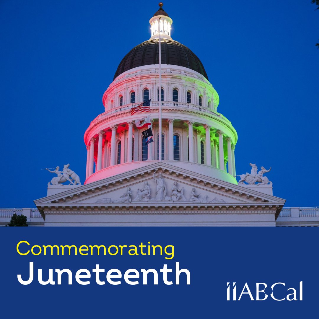 IIABCal's tweet photo. As we honor Freedom Day by commemorating Juneteenth in California, we encourage all to learn more on this history of its significance and how to help celebrate it: https://t.co/ERsMepdMYr 

#Juneteenth https://t.co/7LaTi9h01n