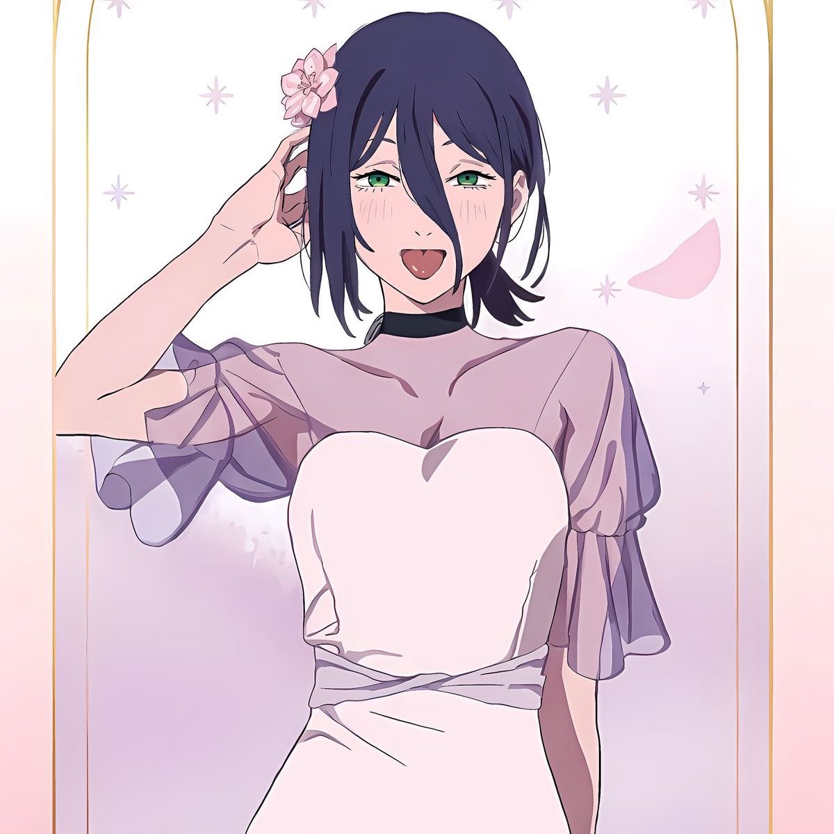 AceNero55's tweet photo. Wait! What if there’s costumes in the game? I need every single Reze outfit available. No exceptions. https://t.co/HNgUaiJX1U