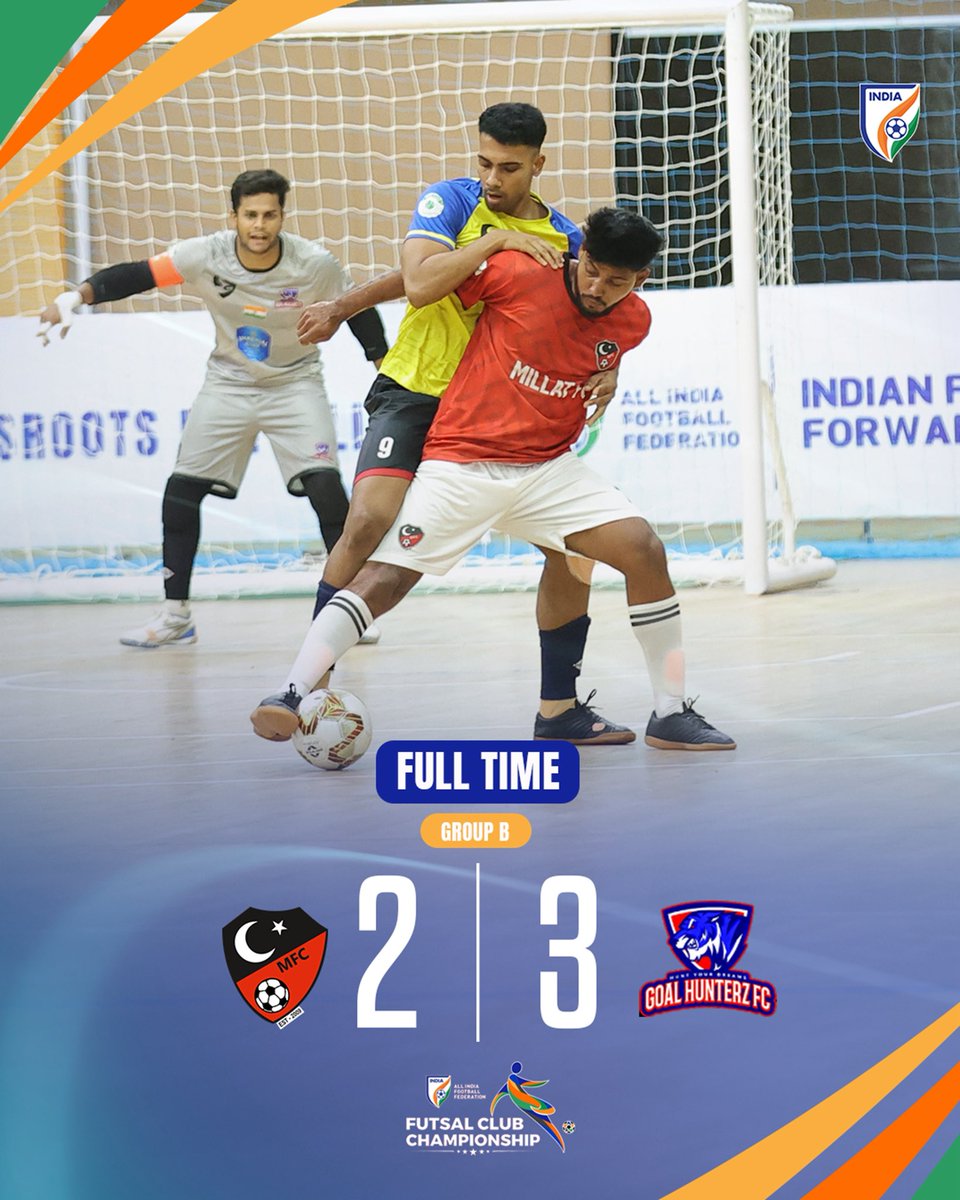 IndianFootball's tweet photo. Domination from Corbett FC and Progressive Sports Academy in the #FutsalCC today 🫡

Watch every game live on the #IndianFootball YouTube Channel https://t.co/mYzGvic3ZV