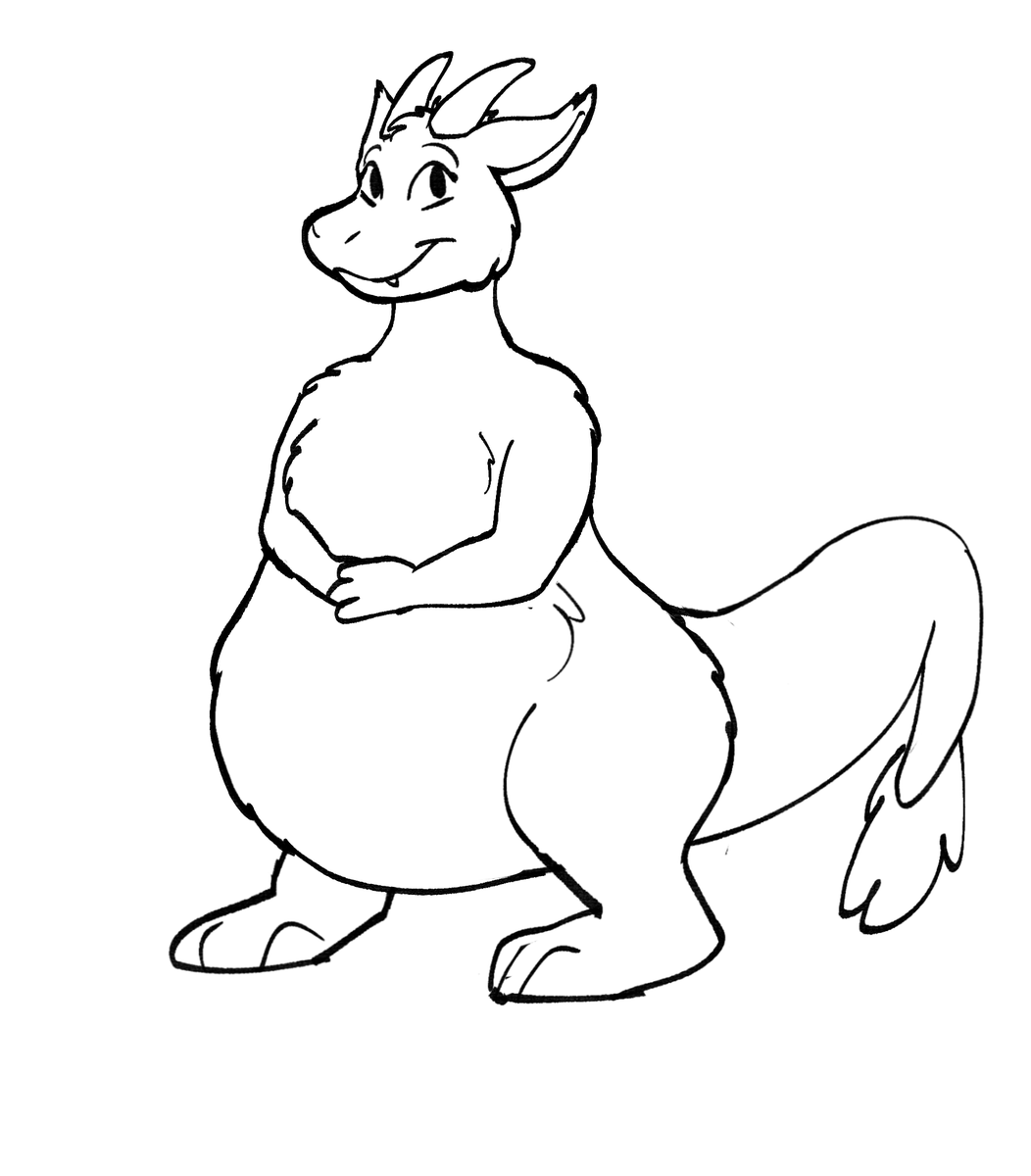 LupusDrake's tweet photo. Pear shape derg that was floating in my head

#furry https://t.co/IGGOe9kSWm