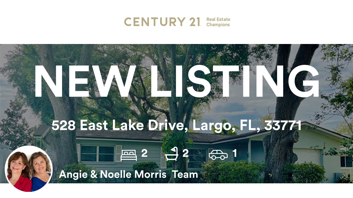 Morristeam1's tweet photo. 🛌 2 🛀 2 🚘 1
📍 528 East Lake Drive, Largo, FL, 33771

My latest listing on RateMyAgent.

https://t.co/bViRTFefB0

...
#ratemyagent #morristeamsells #experiencematters https://t.co/GYpby1Ehdn