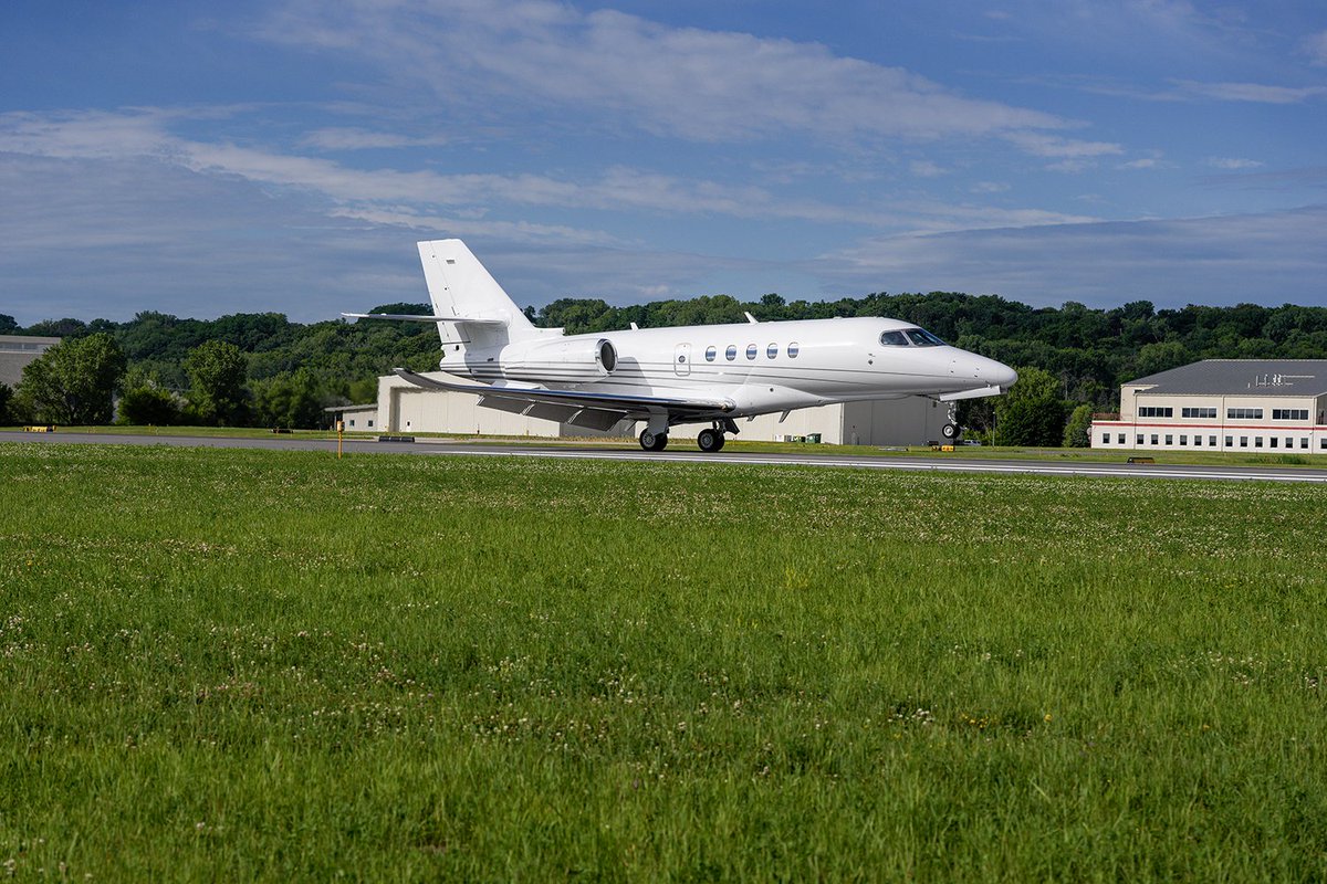 TextronAviation's tweet photo. Dove 1 has arrived in St. Paul, marking the start of the 2026 Special Olympics Airlift — a nationwide effort bringing thousands of miles, hundreds of aircraft and one shared purpose together: welcoming athletes as champions.

Read more at https://t.co/YSD3y8sDxJ. https://t.co/fQiNeuJugQ
