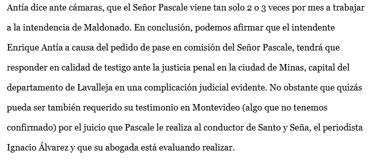 detodo_algo's tweet photo. @grazianopascale Es verdad que iba a trabajar 2 veces por mes?????

Ni lo conocían en la intendencia donde supuestamente "asesoraba". 
Pero cobrar todos los 29 sí. https://t.co/5adYDvt1Wm