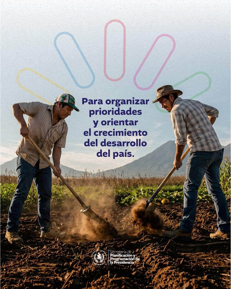 Segeplan's tweet photo. El Plan K´atun define metas y prioridades nacionales, buscando mejorar la calidad de vida de la población y construir un futuro con más oportunidades para Guatemala.
⚪ #PlanKatun #NuestraGuatemala https://t.co/c3xPSr9Fx1