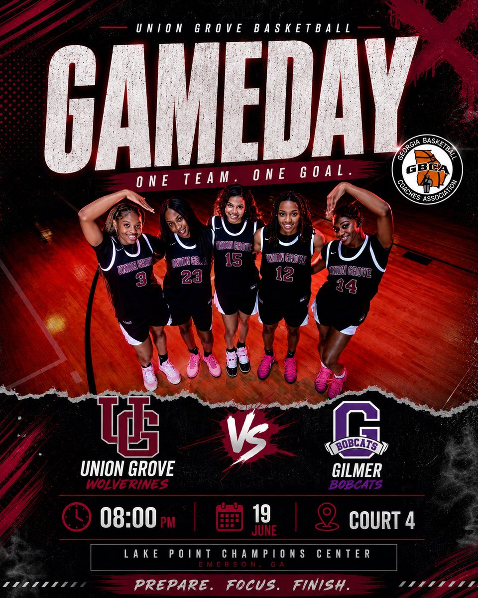 Ughswbb's tweet photo. No excuses. No shortcuts. No backing down. Just 30minutes to show what we’re about.
🏀 Union Grove vs Gilmer
🕗 8:00 PM
📍 LakePoint Champions Center | Court 4
#gbcalive #ughs #girlshighschoolbb https://t.co/I35HnvJZW7