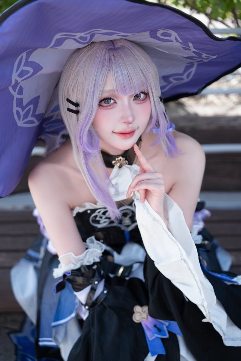 haruharuloveu's tweet photo. #theherta #hsr #cosplay ✩₊˚.⋆☾⋆⁺₊✧ https://t.co/q510Z9JI3G