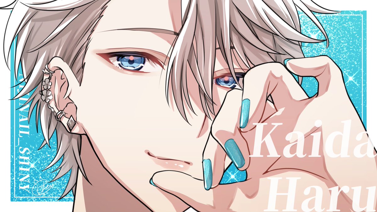 HaL_ka_Dai's tweet photo. 🩵
#描いた晴 https://t.co/gPFcdiLIM7