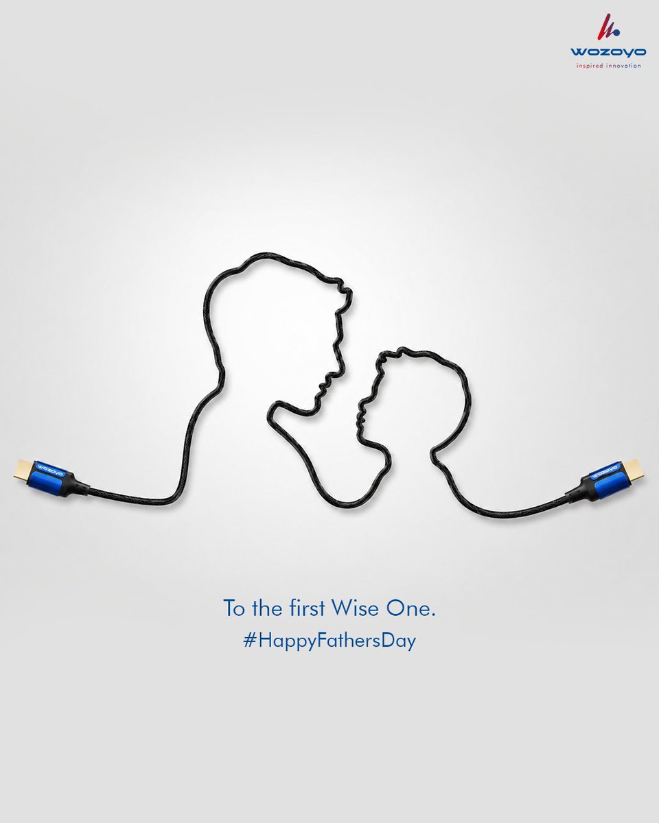 wozoyoindia's tweet photo. A life of calm and wisdom starts with someone who shows you the way.
#Wozoyo #FathersDay #HappyFathersDay #TechChaosToCalm #Topicals https://t.co/qnRKpaHPE3