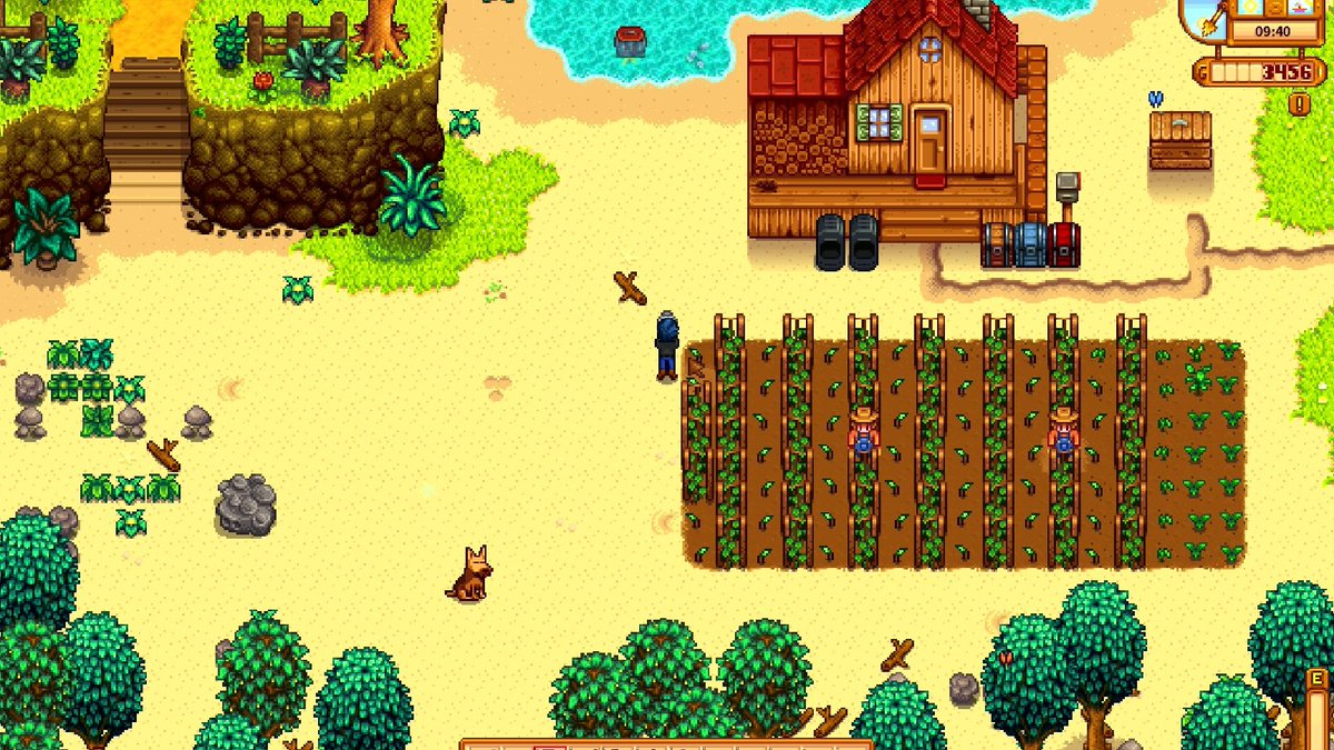 Good_Hope17's tweet photo. Another lazy afternoon grinding daily quests in cozy Stardew Valley – only missing my virtual cat to complete the vibe https://t.co/pufI8Sb0A8
