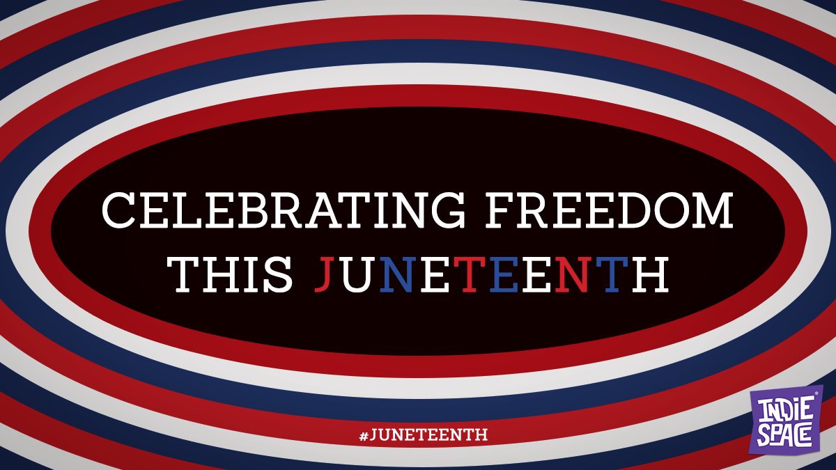 indiespace's tweet photo. Celebrating the brilliance, resilience, and uncompromised vision of Black indie arts and entertainment professionals. Let’s keep championing original voices today and every day.

#juneteenth #freedom #blackhistory #blackexcellence #celebratefreedom #freedomday #juneteenth2026 https://t.co/hhQD6kget0