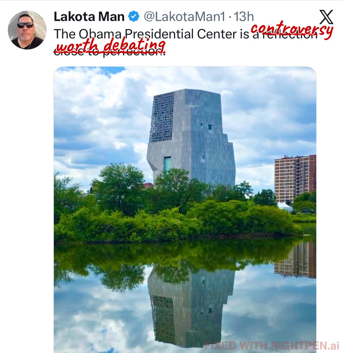 markkayeshow's tweet photo. Fixed it with @RightPenAI! https://t.co/UVYKlpmM4G