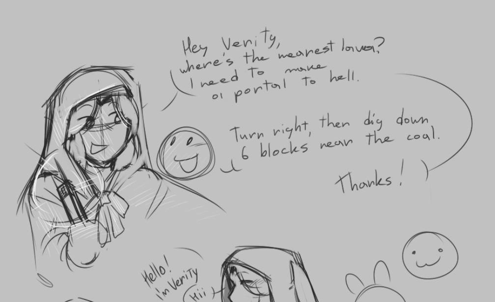 Kaka1do's tweet photo. My OC and Verity, who ended up in her world. #Verity https://t.co/OmwZRqHSdy