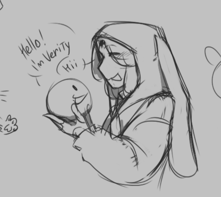 Kaka1do's tweet photo. My OC and Verity, who ended up in her world. #Verity https://t.co/OmwZRqHSdy
