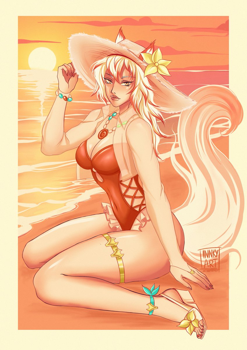 innkyart's tweet photo. Sweet as summer, sly as a fox💛

#marvelrivals #whitefox #marvelrivalsfanart https://t.co/C6VIq5ZhaY