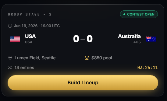 go_treble's tweet photo. New game begins in 3.5hrs. Rip your packs, build your team, submit your line up.

Beauty of $TREBLE is you only need 3 cards to play.
and you can assign your own captain who makes 2x points than others.

pick your cards wisely and win real USDC payouts.

$850 guaranteed & rising. hurry up before the the kickoff locks down.

https://t.co/ZiYr2p4Cje