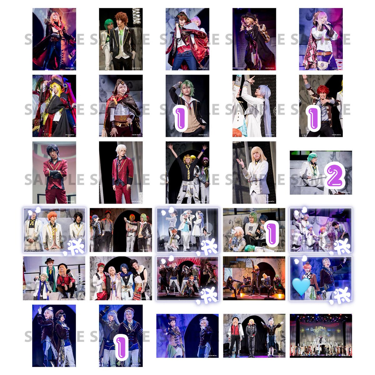 __shionpi's tweet photo. 【交換】舞台アイチュウ 〜Persona/Bal masqué〜 アイ★チュウ アイステージ アイステ ランブロ ブロマイド ステショ

譲：画像参照

求：レオンの写っているもの（💖＞🩵＞無印）、桃助（1枚のみ）

27,28手渡しまたは郵送
桃助はレオン含むお取引のみ https://t.co/X5KTE1de24