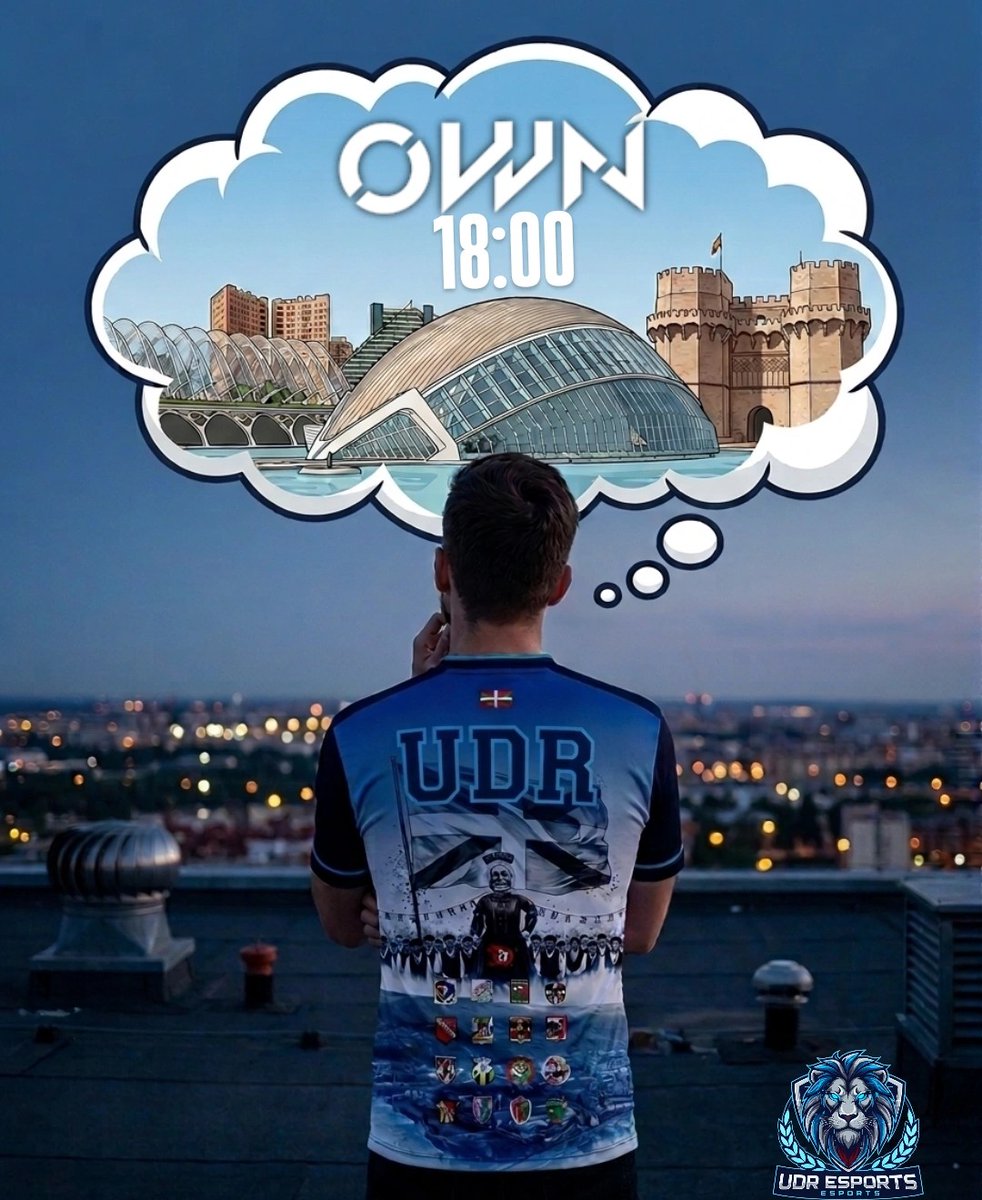 UDR6_GG_TEAM's tweet photo. Destino: Valencia 🇪🇦✈️

Hoy a las 18:00 representamos más que un equipo un sentimiento una nación un pueblo que nos apoya. ¡¡¡Gaur Basauri gurekin💪🏻🦁!!!
@xBombiiii 🐑
@Rafa2kR6_ 🐑
@Daviidsiiko 👨‍🌾
@ForeverR6_ 🐑
@samumaciass 🐑

📺@TebiiR6 @Vetel_GG estarán dando nuestro partido https://t.co/E8mebznfK6