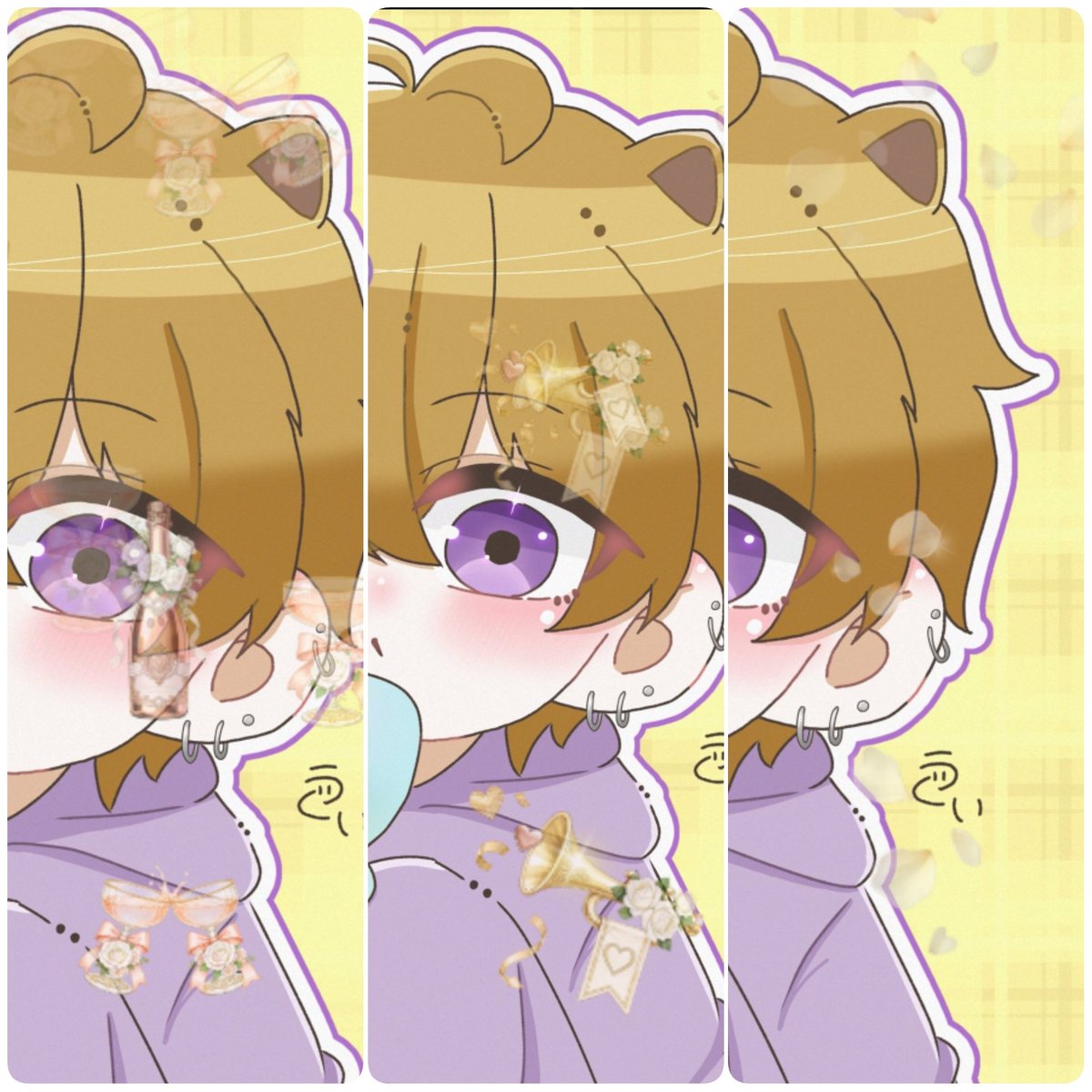 rakko_286's tweet photo. 今日も来てくれてありがとう〜
♡も🥄もありがとう…😌
ご飯🍚いっぱい食べて、ゆっくり休んで、イライラしたことも沢山寝てスッキリしよう！今日もおつかれさま🍵
またいつでも話聞かせてください…ぬ🦦ꕀ https://t.co/vKybLWmZ7e