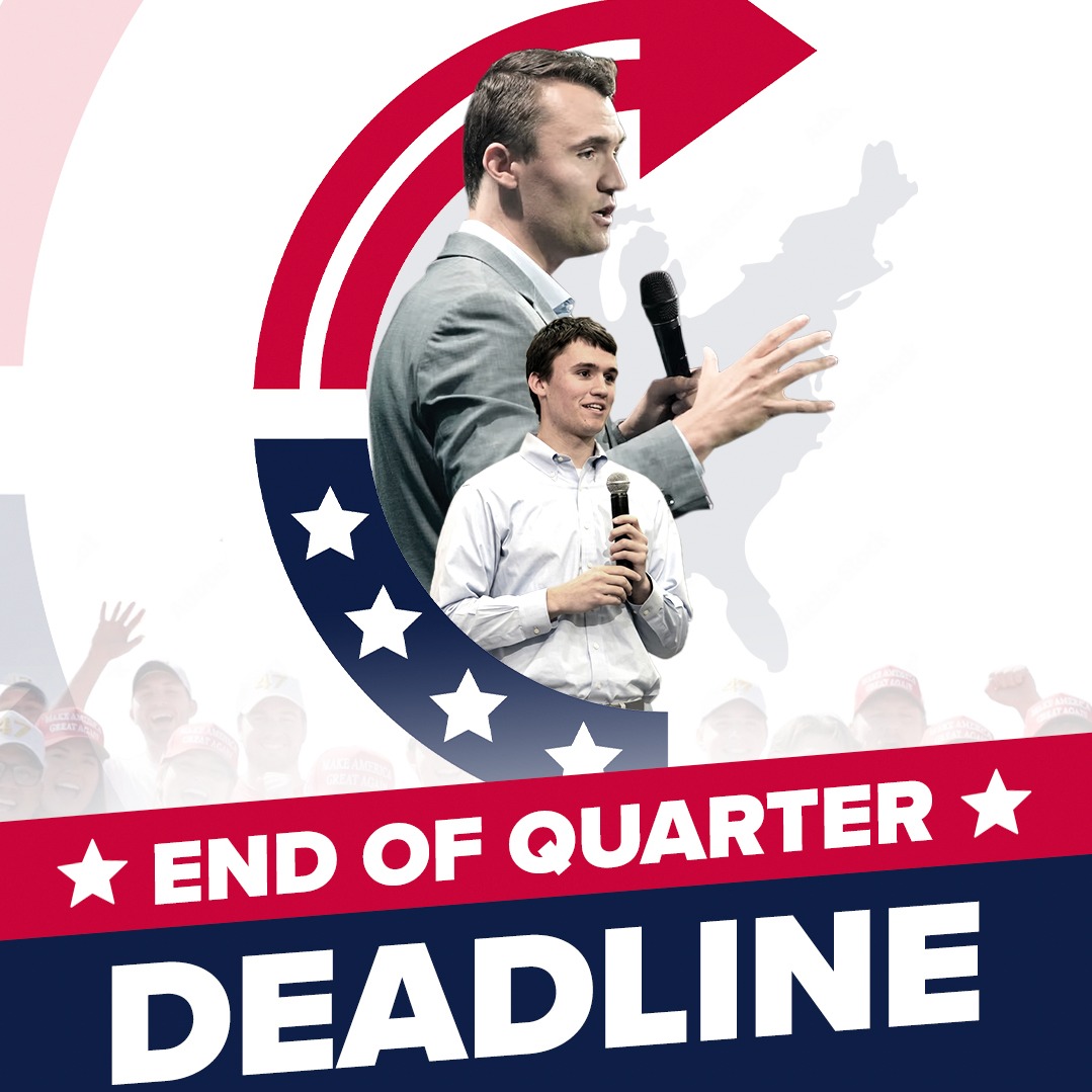 turningpointpac's tweet photo. The Left isn't waiting. They're organizing, fundraising, and fighting for every seat. If we sit back, we lose. If we act now, we win. Join the fight.