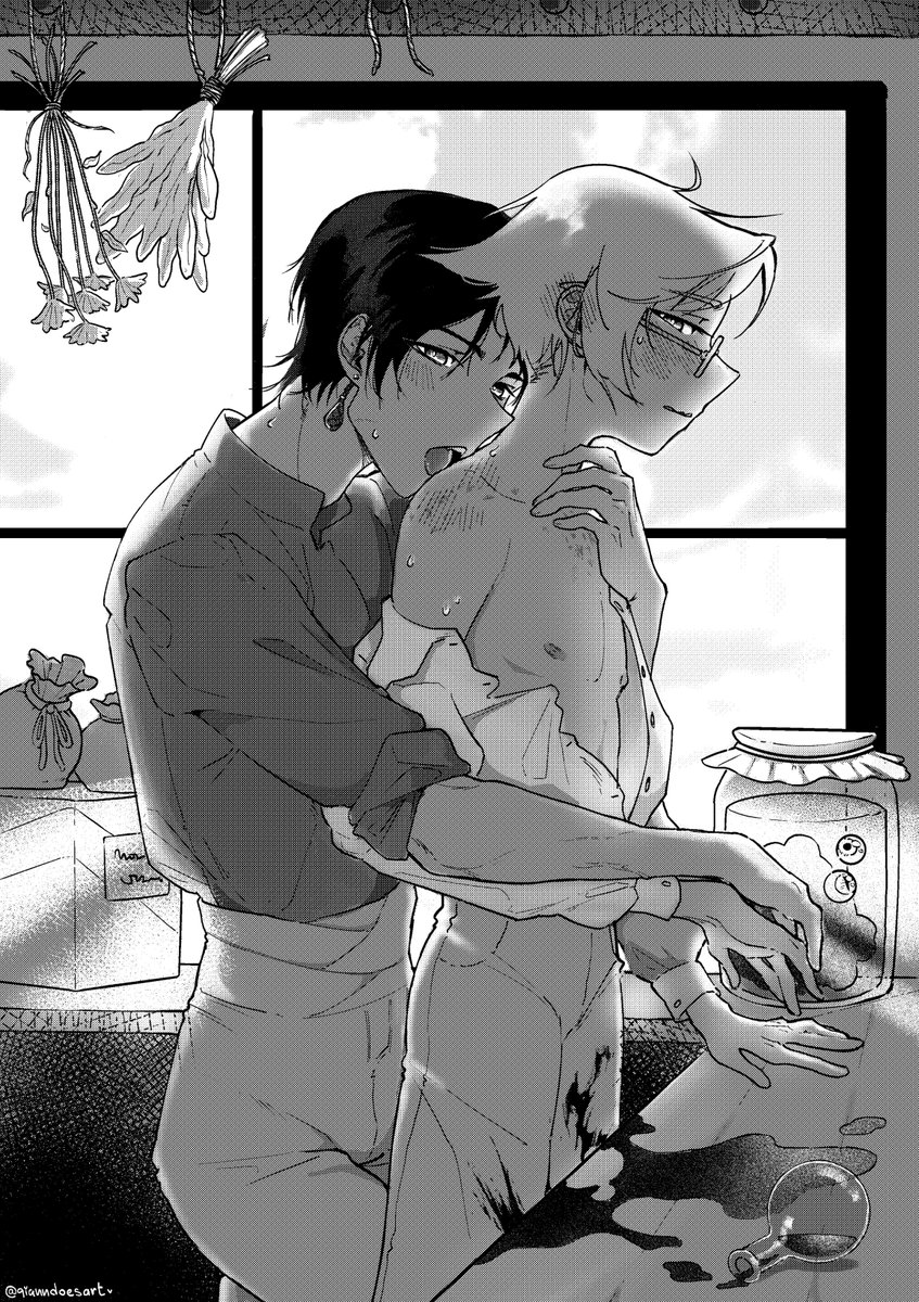 qianndoesart's tweet photo. Commission done for @karaamelight ~
I'm already a Will×Oliver stan 🛐
#manga #art https://t.co/WDtBFIQDhg
