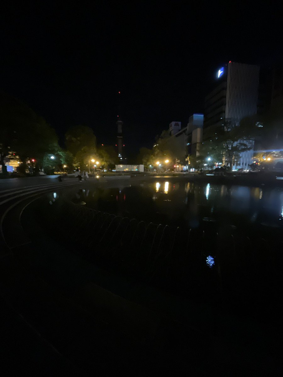 Takuya728FTK's tweet photo. テレビ塔ですらこの時間休んでるんだからみんなもう夜働くのやめよ？ https://t.co/fuSj8RjFlt