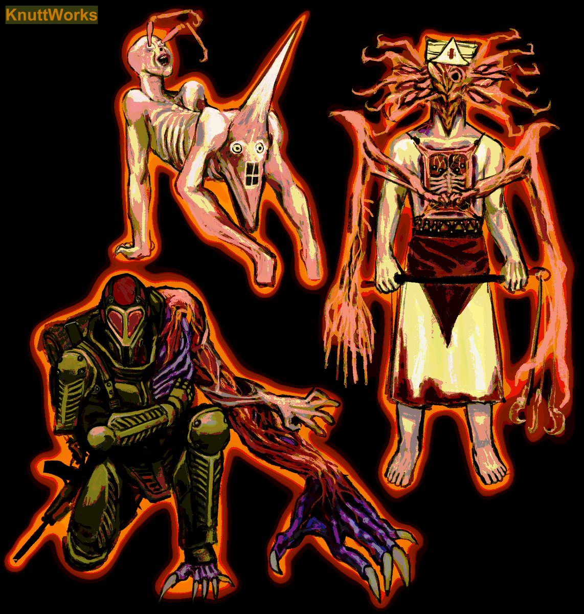 SLAPKNUTTS55831's tweet photo. Assorted creatures https://t.co/HGSDITtlt3