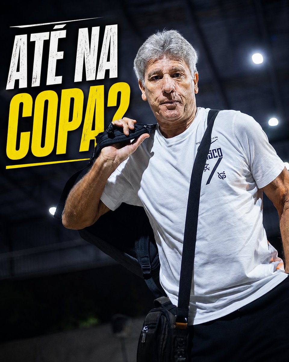CarloCarcani's tweet photo. A Série A parou no dia 31 de maio e todas as atenções estão voltadas para a Copa do Mundo. Mas nem por isso o Brasileirão, nosso implacável moedor de treinadores, conseguiria ficar quase dois meses sem derrubar pelo menos mais um, né?
 
O 13º técnico do Brasileirão a ser demitido é Renato Gaúcho, contratado para comandar o Vasco da Gama no início da competição, após a queda de Fernando Diniz.
 
Ciente da insatisfação do treinador com a impossibilidade de investimentos em reforços, a diretoria do Vasco se antecipou a um possível pedido de demissão depois de poucos jogos. A ideia é que o sucessor aproveite o recesso da Copa para conhecer e trabalhar o elenco.
 
Dez treinadores seguem no comando de seus times desde o início da competição.

Últimos demitidos
 
13º) Renato Gaúcho (demitido em 18/6/26)

Rodada 18, com cinco vitórias, quatro empates e cinco derrotas 
Último jogo: Vasco 0 x 1 Atlético Mineiro

12º) Fábio Matias (demitido em 25/5/26)

Rodada 17, com um empate e seis derrotas
Último jogo: Cruzeiro 2 x 1 Chapecoense
Substituído por Celso Rodrigues
 
11º) Roger Machado (demitido em 13/5/26)

Rodada 15, com quatro vitórias, dois empates e cinco derrotas
Último jogo (no Brasileiro): Corinthians 3 x 2 São Paulo 
Substituído por Dorival Júnior
 
10º) Dorival Júnior (demitido em 5/4/26)

Rodada 10, com duas vitórias, quatro empates e quatro derrotas
Último jogo: Corinthians 0 x 1 Internacional
Substituído por Fernando Diniz

Heróis da resistência 10
 
Athletico-PR - Odair Hellmann
Bahia - Rogério Ceni
Coritiba - Fernando Seabra
Fluminense - Luis Zubeldía
Grêmio - Luís Castro
Internacional - Paulo Pezzolano
Mirassol - Rafael Guanaes
Palmeiras - Abel Ferreira
Red Bull Bragantino - Vagner Mancini
Vitória - Jair Ventura

#RenatoGaúcho #Brasileirão #Vasco
 
📸Matheus Lima/Vasco
