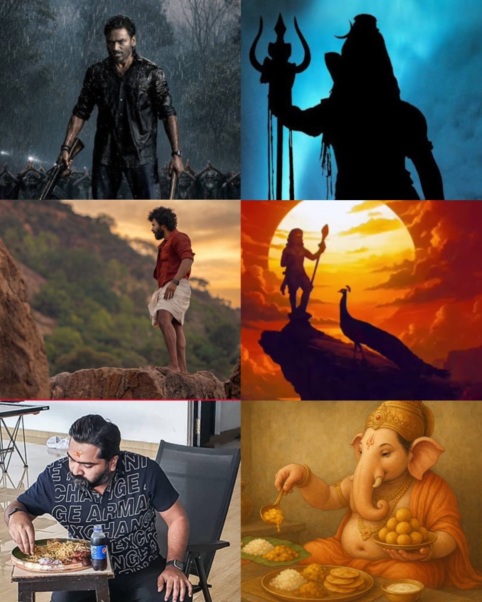 paandi_Dfc's tweet photo. Kollywood sivan - @dhanushkraja
Kollywood Murugar - @Siva_Kartikeyan
Kollywood pillaiyar - @SilambarasanTR_ 

#OM #Seyon #Arasan #Silambarasantr https://t.co/hLncaIStBT