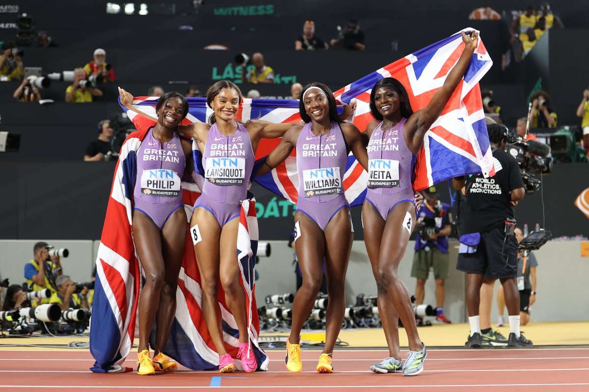 BritAthletics's tweet photo. Thank you, Asha 🫶

Asha Philip has announced her retirement from professional athletics after more than a decade representing Great Britain &amp; Northern Ireland 👏

Wishing you all the best for what's next, Asha 🙌 https://t.co/UI41pl9qYP