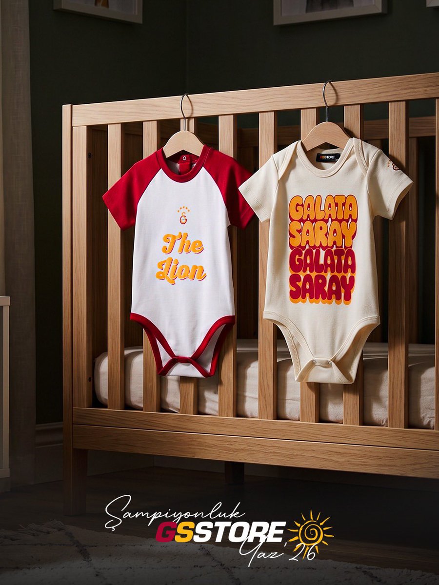 GSStore's tweet photo. Minik ama şampiyon. 😌🏆

Şampiyonluk Yazı ‘26 Bebek Koleksiyonu GSStore’da.

📲 https://t.co/Q5llzr7BpB https://t.co/ZqWdxThU7s