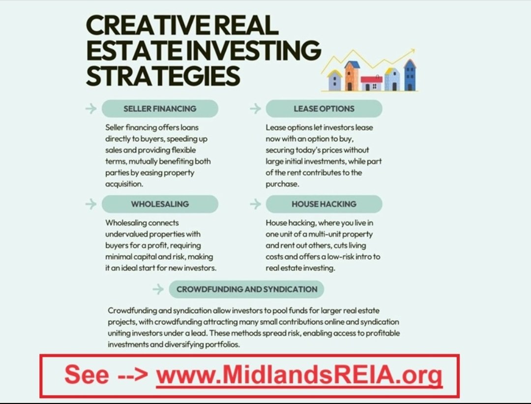 MidlandsREIA's tweet photo. https://t.co/UPn1izLslr
The #MidlandsREIA provides #education and #networking for creative #realestateinvesting #realestate #investments #ColumbiaSC #LexingtonSC #SCTweets https://t.co/ZScZVO26b8