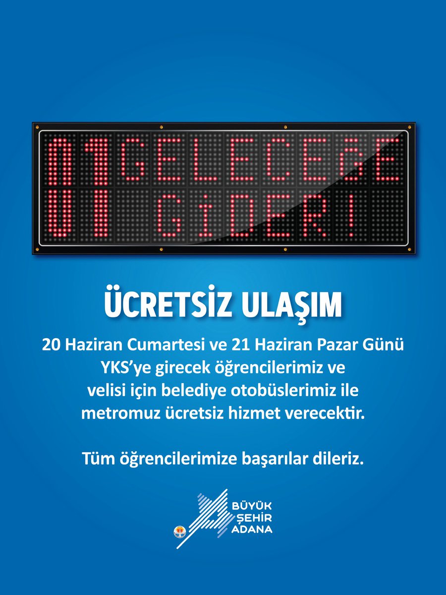 T.C. Adana Büyükşehir Belediyesi tweet media