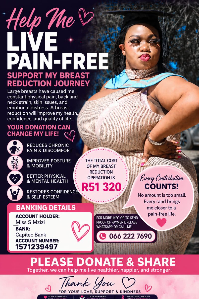 Posh4shizzy's tweet photo. Please re share, her saviors might be on her TL.
#help
#girltalk #breastreduction https://t.co/6lfe5KLuUD