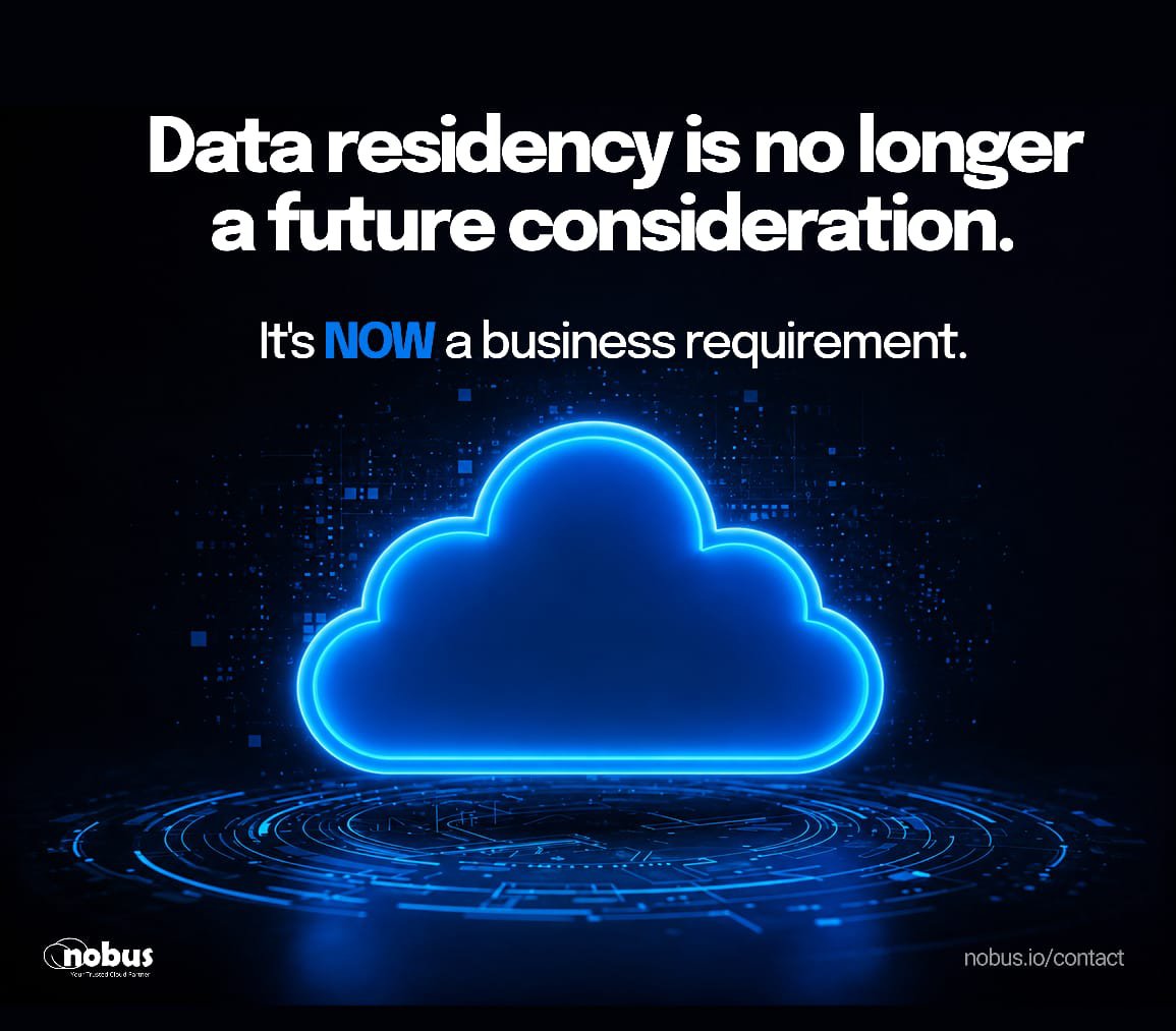 nobus_cloud's tweet photo. The CBN's data localisation directive makes one thing clear:
Cloud strategy is now business strategy.
Migrate your data to Nobus Cloud and build on infrastructure designed for compliance, resilience, and growth.
Request Demo: support@nobus.io
#nobus
#dataresidency https://t.co/6kfUhW29WB