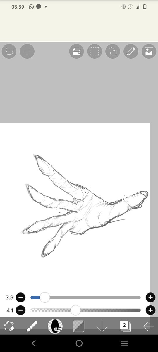 kbeginnerartist's tweet photo. uuu i like the hand, ceritnya mau buat ala splash art, by aku hahahah, masih sketsa😋
#drawing #moots? #enjoy #art #galleryart #splashart #sketch #ibispaintx #wip https://t.co/ond2nlNKAX