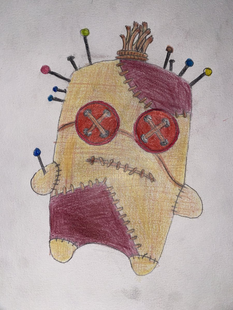 ait_luca's tweet photo. New Voodoo Spirit: Reflects a portion of the damage taken. At Level 4, it reflects incoming damage, and at Level 5, it reflects damage while restoring health.

J'ai pris 3h à le dessiner (j'ai jamais dessiner de ma vie avant ça😭)

#DesignASprite #Fortnite @Fortnite https://t.co/YOvo1WiHAQ