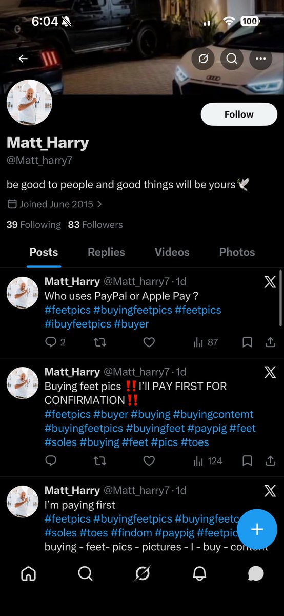 ImNitroPulse's tweet photo. This person is a scammer. Instantly blocked me when I confronted them about receiving payment. They tried the good ole, “I only use my bank account” even when they ask who uses PayPal and Apple Pay in their own posts! Don’t do business with them! https://t.co/DqUWKAHgfF