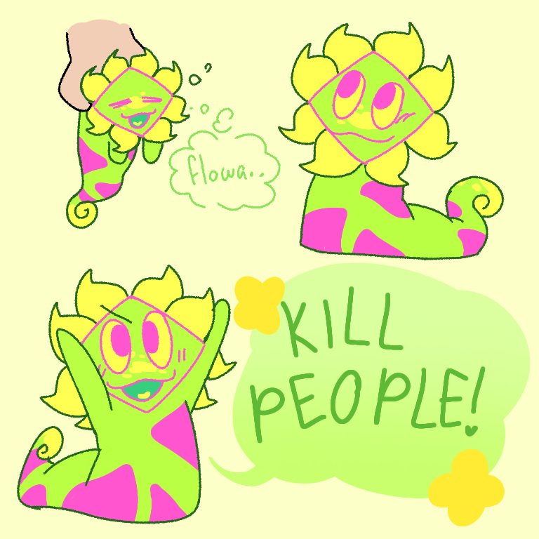 kreativly_'s tweet photo. so these are called floradinns huh... #deltarune #floradinn #flowey https://t.co/XG2mZxiZcX