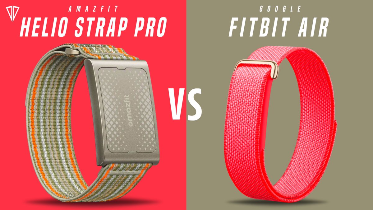 Techtaclee's tweet photo. New Video: Amazfit Helio Strap Pro VS Google Fitbit Air
.
Video Link: https://t.co/r7pzdWn5Cc
.
#AmazfitHelioStrapPro #Techtacle #FitbitAir #Amazfit #Google https://t.co/HE4NvPof04