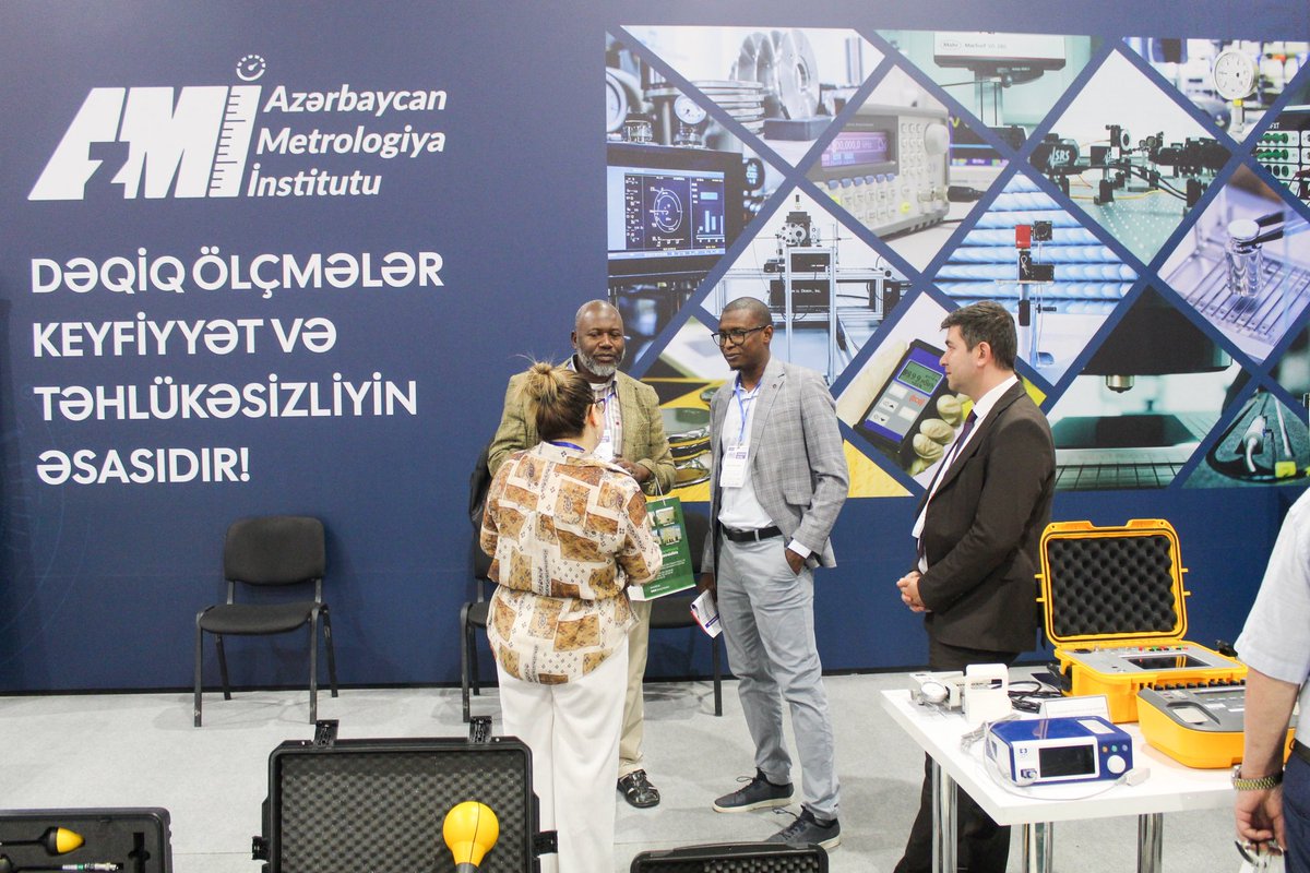 azmetrology's tweet photo. Azərbaycan #Metrologiya İnstitutu Bakı Ekspo Mərkəzində keçirilən 7-ci “Yerli Şirkətlərin Tanıtım Sərgisi”ndə iştirak edir.

ℹ️ Qeyd edək ki, #sərgi 20 iyun 2026-cı il tarixinədək davam edəcək.

#AzMİ #MarsolGroup https://t.co/kXfaT3GrNf
