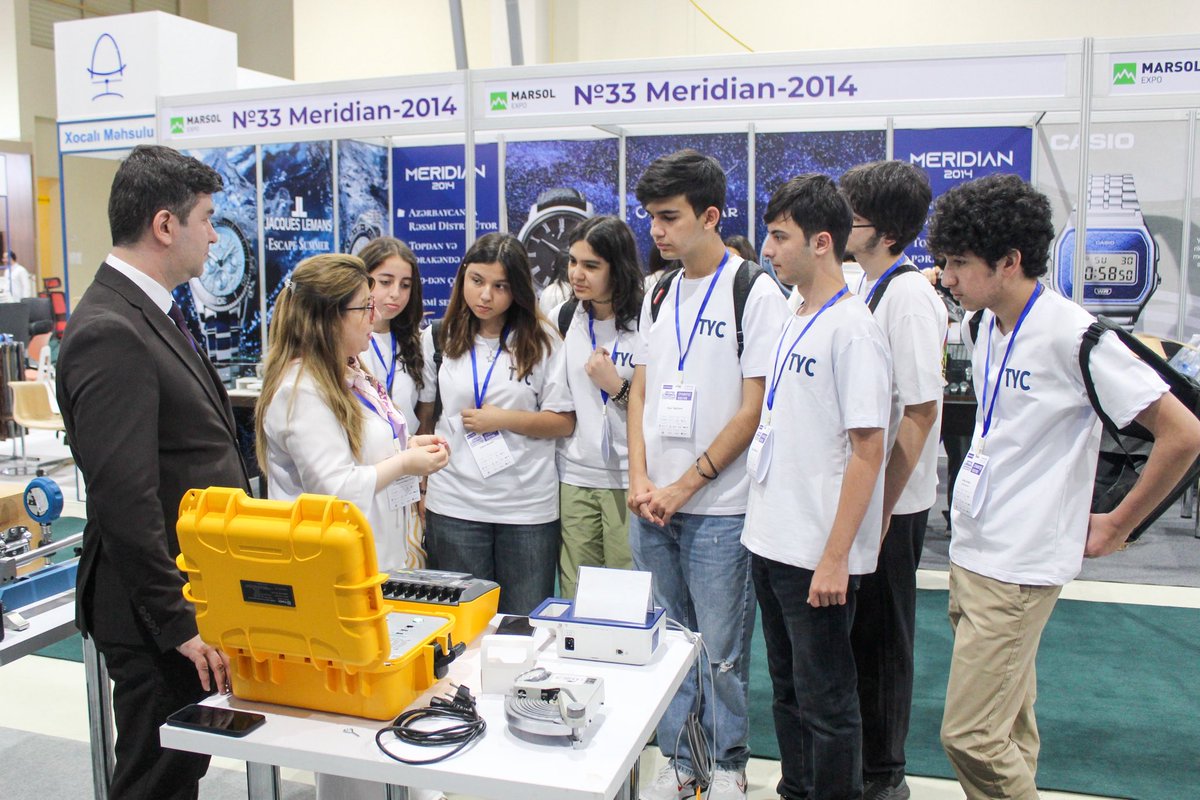 azmetrology's tweet photo. Azərbaycan #Metrologiya İnstitutu Bakı Ekspo Mərkəzində keçirilən 7-ci “Yerli Şirkətlərin Tanıtım Sərgisi”ndə iştirak edir.

ℹ️ Qeyd edək ki, #sərgi 20 iyun 2026-cı il tarixinədək davam edəcək.

#AzMİ #MarsolGroup https://t.co/kXfaT3GrNf