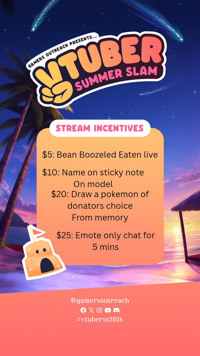 DragonAlchVT's tweet photo. HELLO PEOPLE! EXCITED FOR TODAY! At 4 pm est I'll be going live on @VSMP_Community for Cobblemon! There are incentives to help donate to @GamersOutreach for the #VtuberSS2026 The server itself will have its own along with any that I personally have! https://t.co/KOsWzKepQu