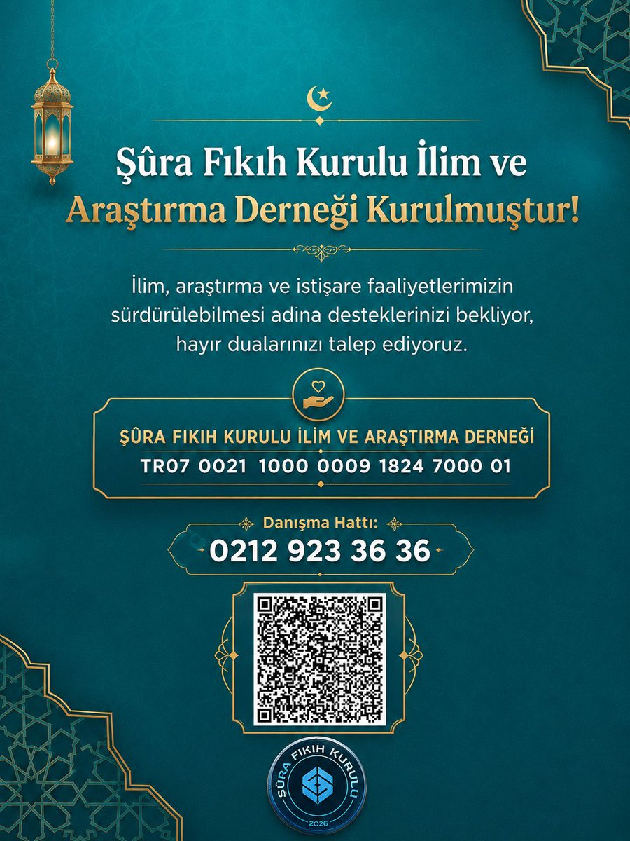 Şura Fıkıh Kurulu tweet media
