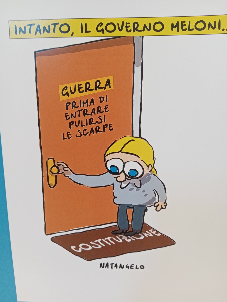 3omAleom's tweet photo. @fattoquotidiano Presto o tardi la verità bussa alla tua porta
#G7
#Meloni strategia Geopolitica
Leccare la mano del padrone https://t.co/wPA1Os0wER