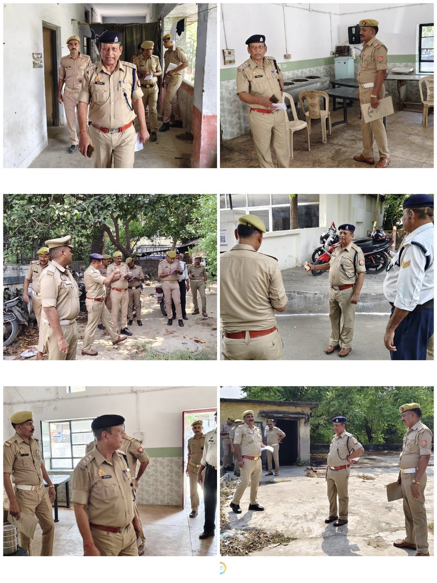 lucknowtraffic's tweet photo. आज ACP(T) लाइन महोदय द्वारा यातायात पुलिस लाइन्स, लखनऊ का स्थलीय निरीक्षण किया गया एवं आवश्यक दिशा निर्देश दिए गए ।
@Uppolice 
@uptrafficpolice 
@lkopolice 
@IPSRaveena https://t.co/SXIU1w9gDT