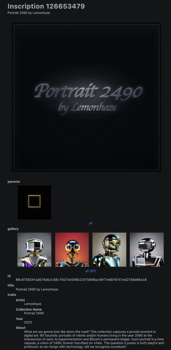 Portrait2490's tweet photo. GM ORDINALS 🤖 https://t.co/wxJyxG1uEx