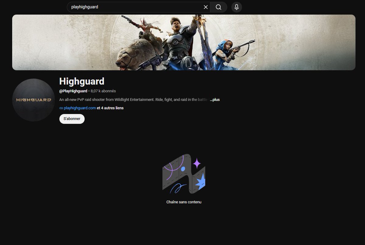 NRG_Mash's tweet photo. Highguard viens de supprimer tt ses vidéos Youtube. Trailer, présentation du jeu, armes, montures, personnages alors qu'il n'y avait absolument aucune obligation à le faire

Quand je vous dit que refuser #stopkillinggames ça encourage juste du sale comportement

Bref: Vidéo 16h00 https://t.co/mswnrMslrE