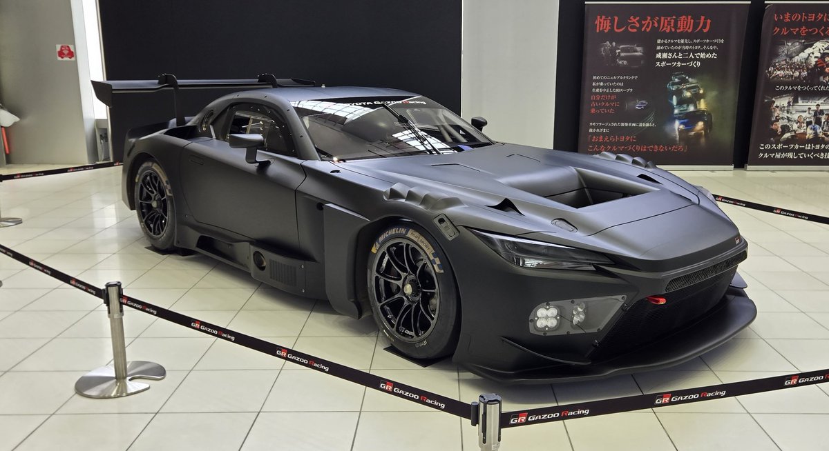 mukami227's tweet photo. オートメッセでは殆ど見れなかったGR GT3も嘗め回すようにゆっくり見れて良かった https://t.co/W6zWs8LhCJ