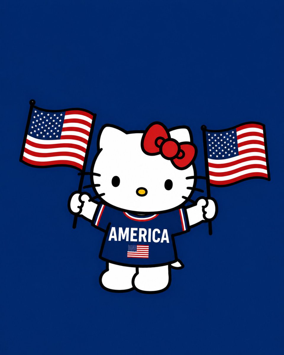 HelloKittyy753's tweet photo. Kitty Let's go usa 🇺🇸 https://t.co/JKf9RsQuFT